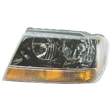 Front View of Left Headlight Assembly EAGLE EYES CS097-B101L