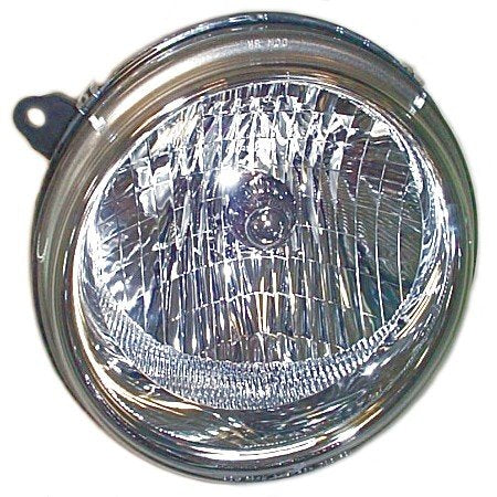 Front View of Right Headlight Assembly EAGLE EYES CS098-B001R