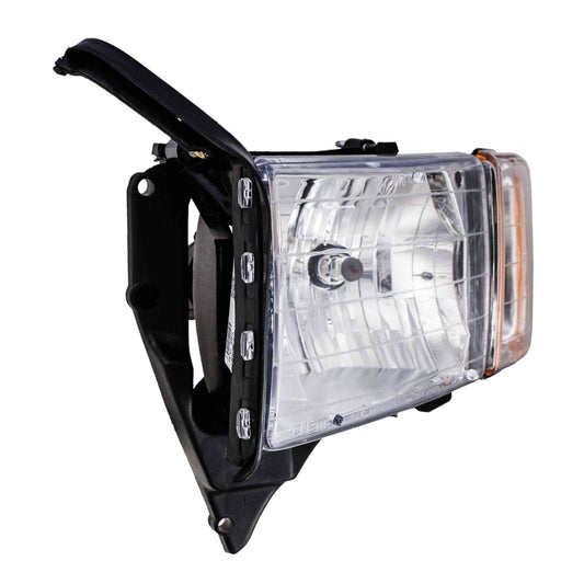 Angle View of Left Headlight Assembly EAGLE EYES CS163-B001L