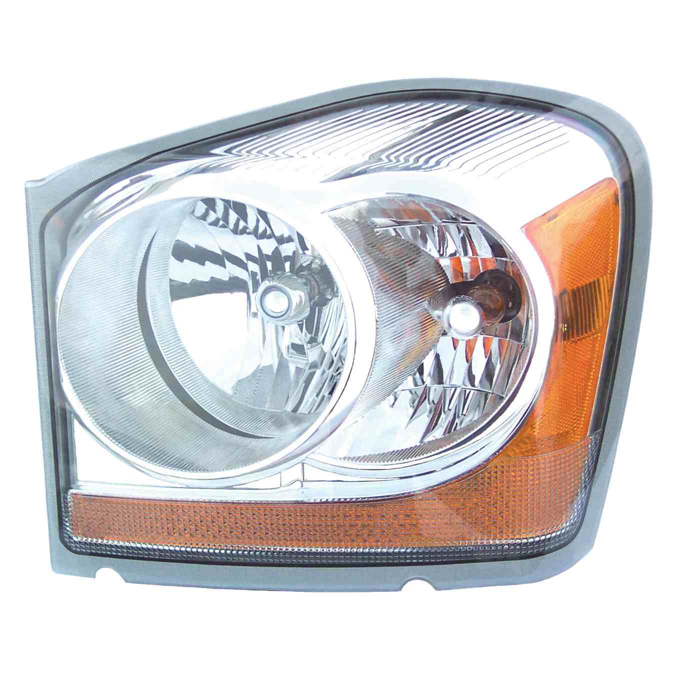 Front View of Left Headlight Assembly EAGLE EYES CS166-B001L