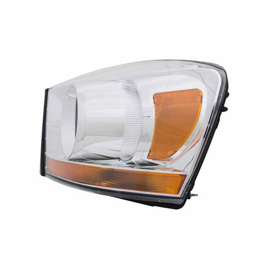 Angle View of Left Headlight Lens Housing EAGLE EYES CS182-B001L