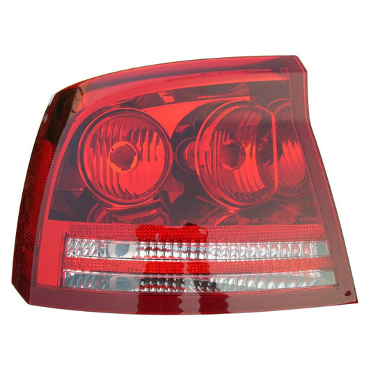 Front View of Left Tail Light Housing EAGLE EYES CS287-U000L