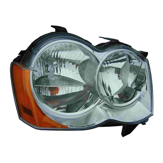 Front View of Right Headlight Lens Housing EAGLE EYES CS289-B001R