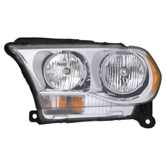 Front View of Left Headlight Assembly EAGLE EYES CS349-B001L