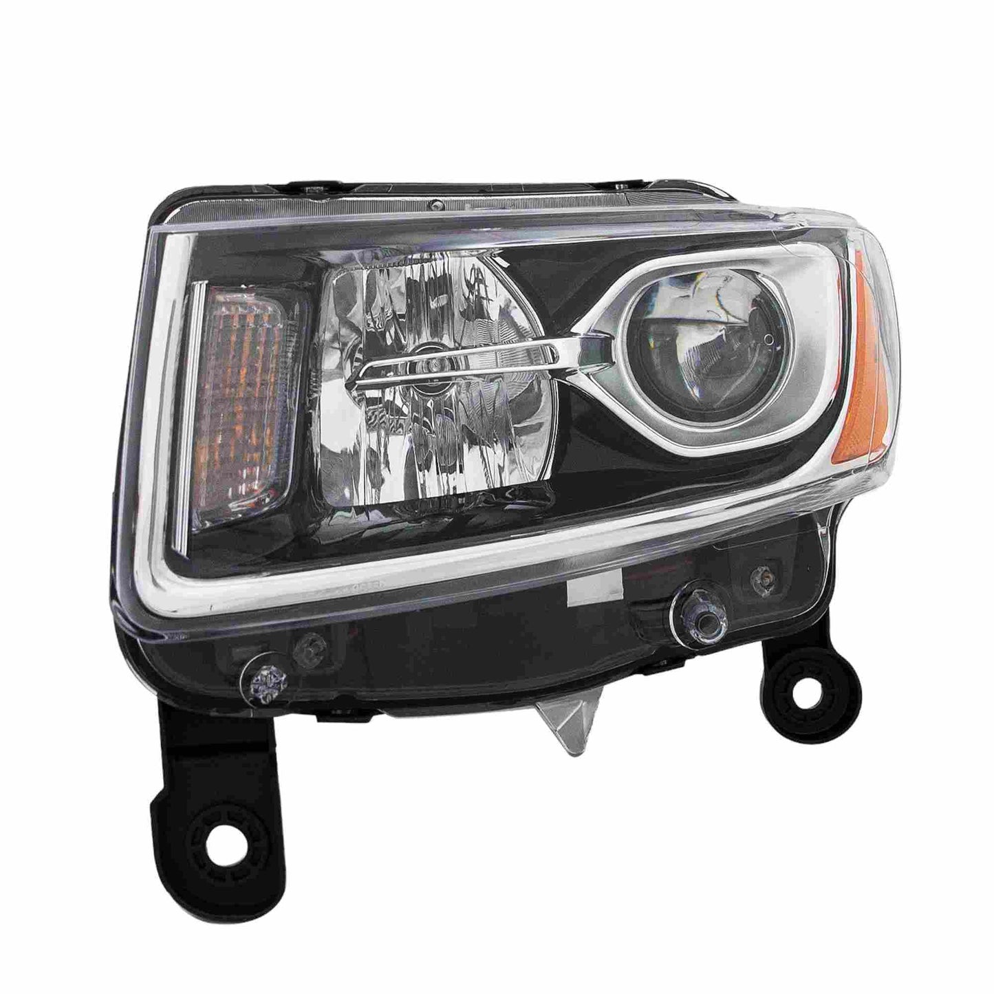 Angle View of Left Headlight Assembly EAGLE EYES CS366-B101L