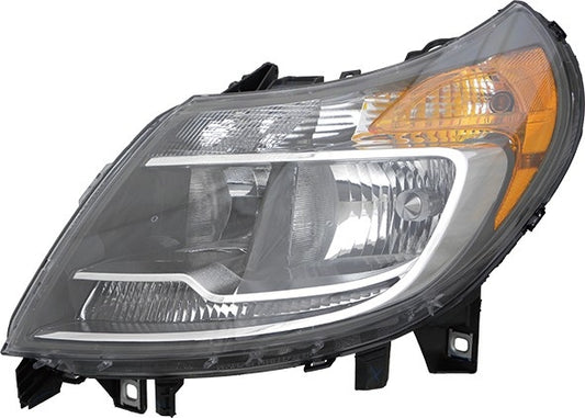 Back View of Left Headlight Assembly EAGLE EYES CS426-B101L