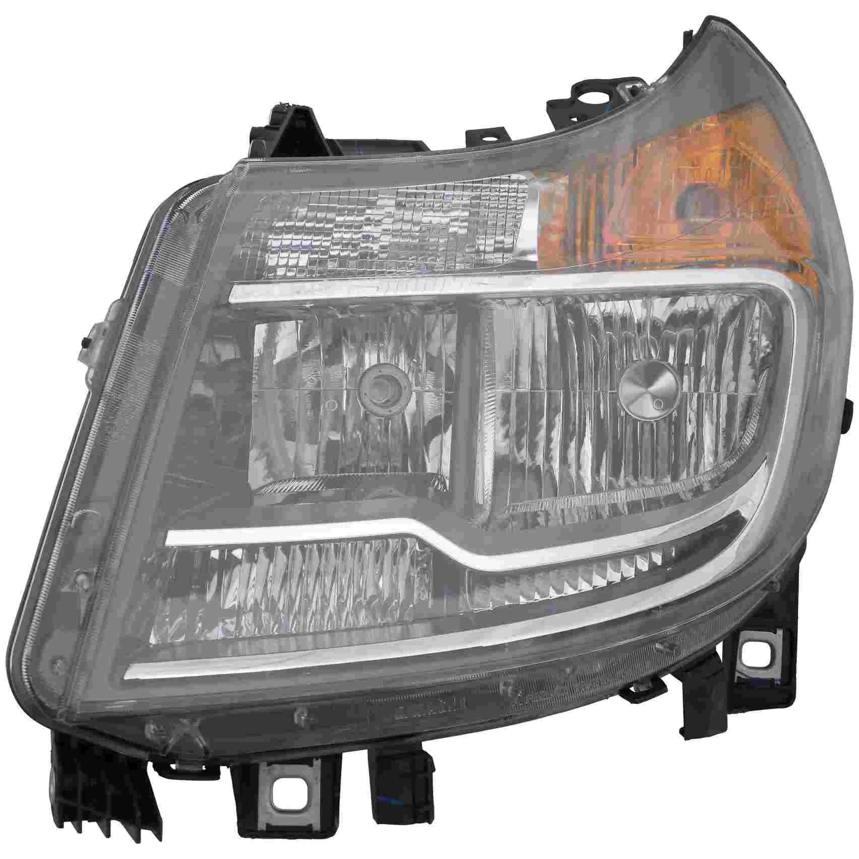 Front View of Left Headlight Assembly EAGLE EYES CS426-B101L