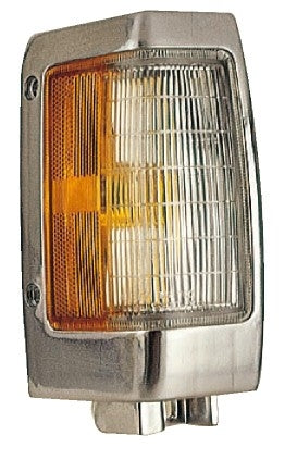 Front View of Front Right Side Marker Light Assembly EAGLE EYES DS327-B00CR