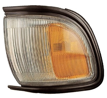 Front View of Front Left Side Marker Light Assembly EAGLE EYES DS413-B00DL