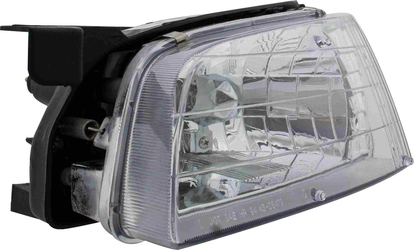 Angle View of Left Headlight Assembly EAGLE EYES DS479-B001L