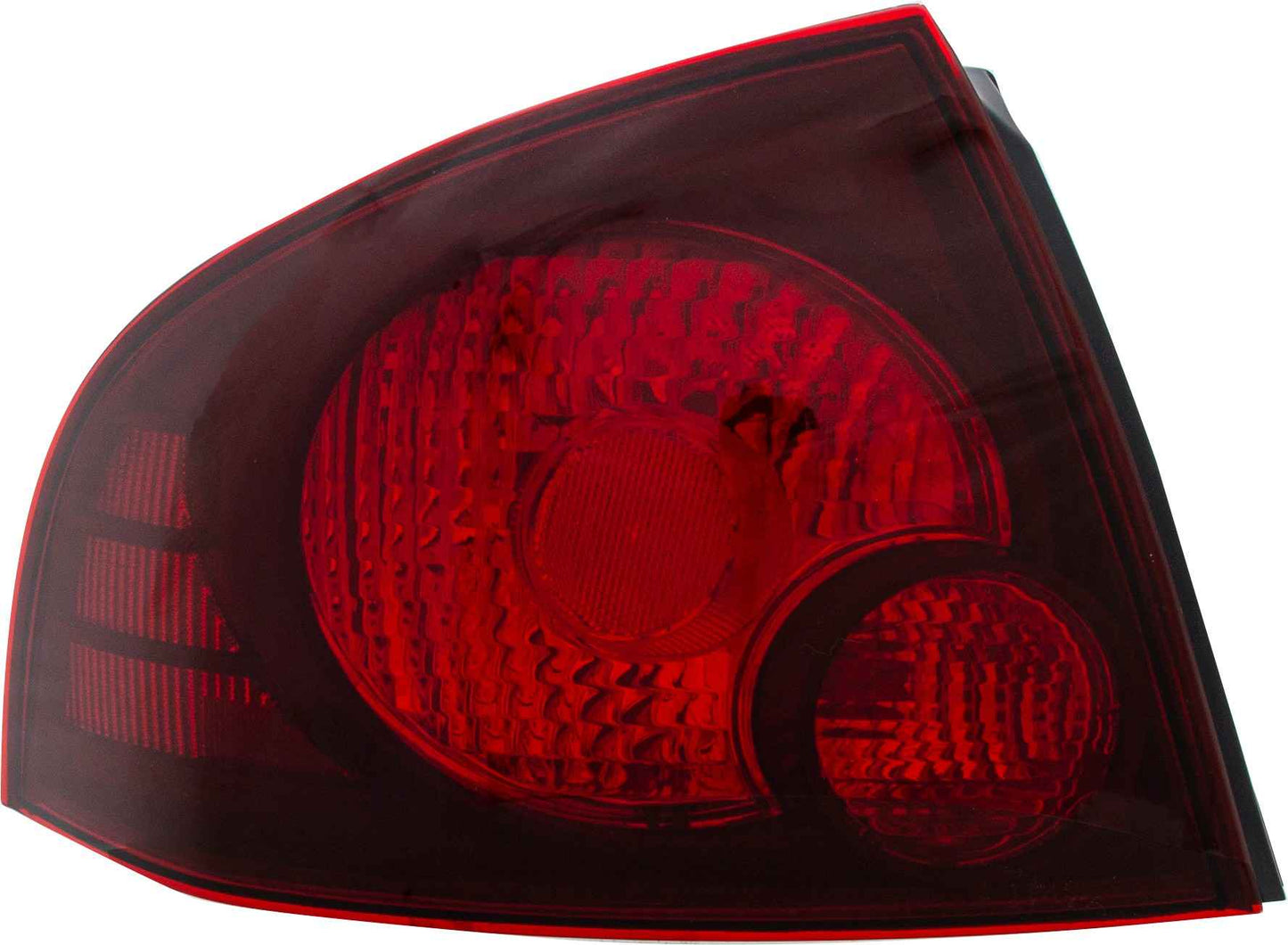 Front View of Left Tail Light Assembly EAGLE EYES DS565-B100L