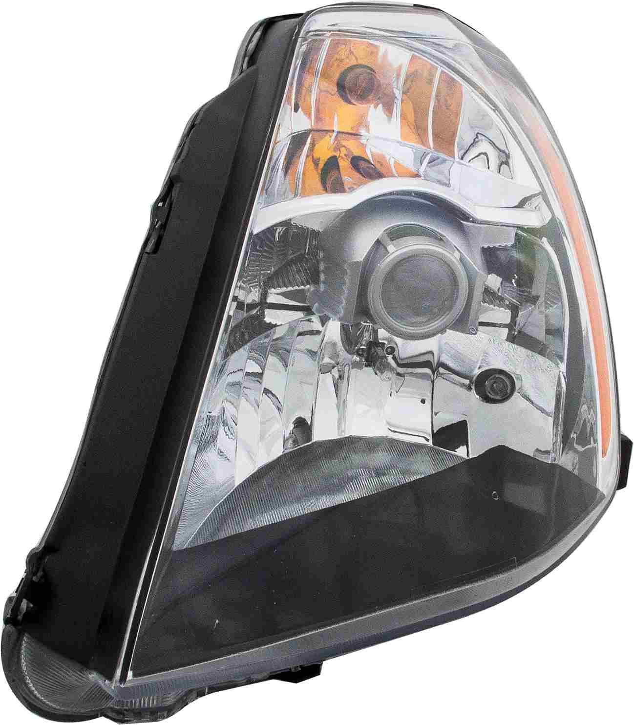 Angle View of Left Headlight Assembly EAGLE EYES DS566-B001L