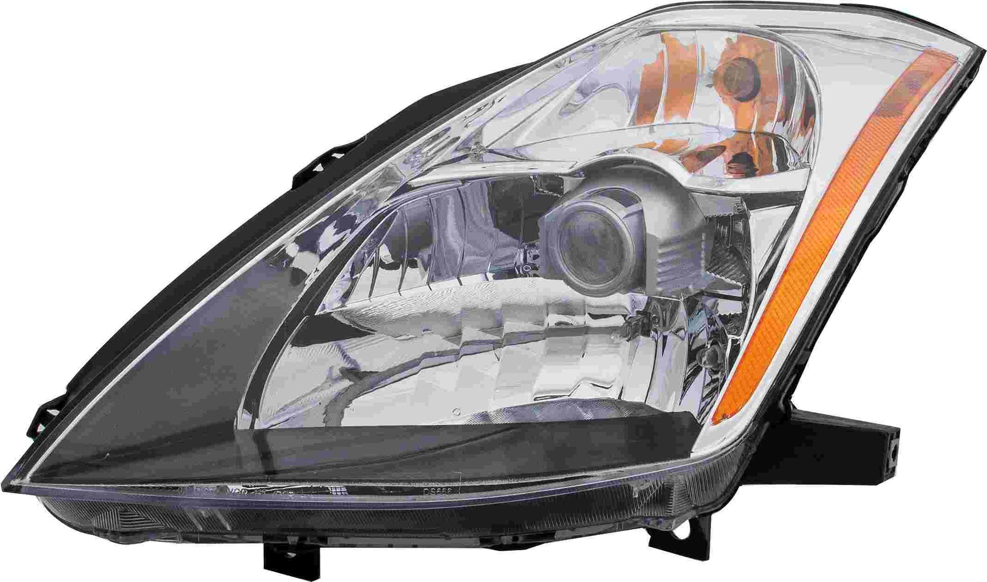 Front View of Left Headlight Assembly EAGLE EYES DS566-B001L