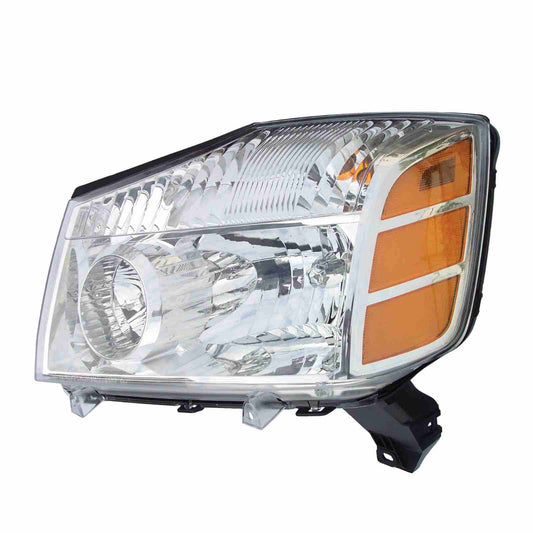 Front View of Left Headlight Assembly EAGLE EYES DS567-B001L