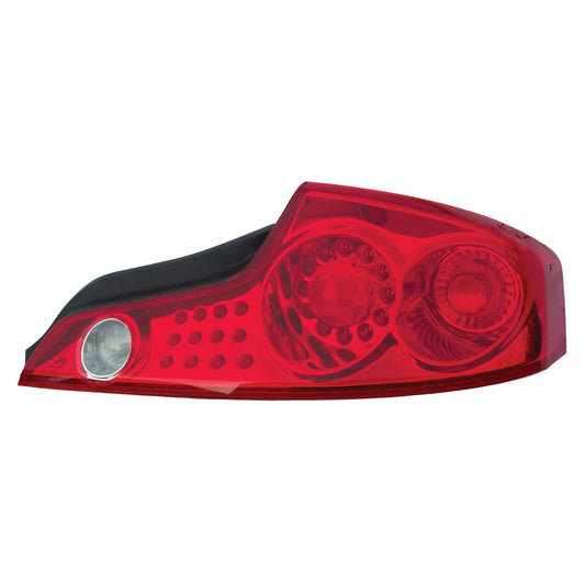 Front View of Right Tail Light Assembly EAGLE EYES DS574-B000R