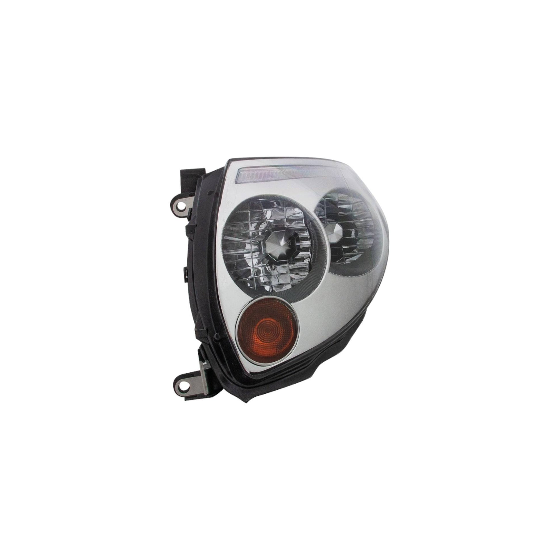 Angle View of Right Headlight Lens Housing EAGLE EYES DS625-B001R