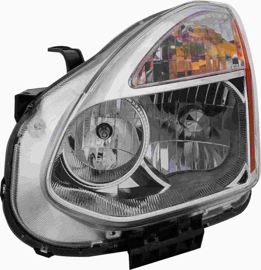 Angle View of Left Headlight Lens Housing EAGLE EYES DS671-B001L