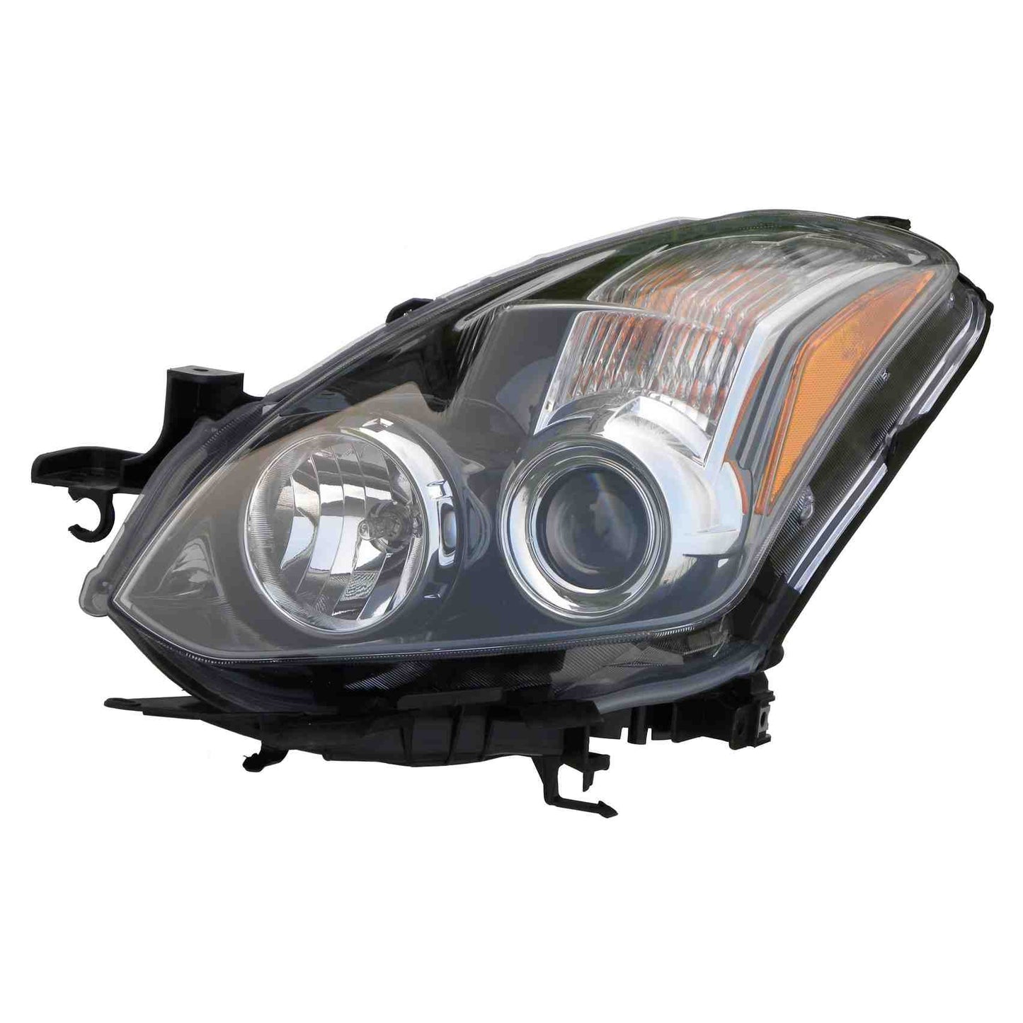 Front View of Left Headlight Assembly EAGLE EYES DS696-B101L