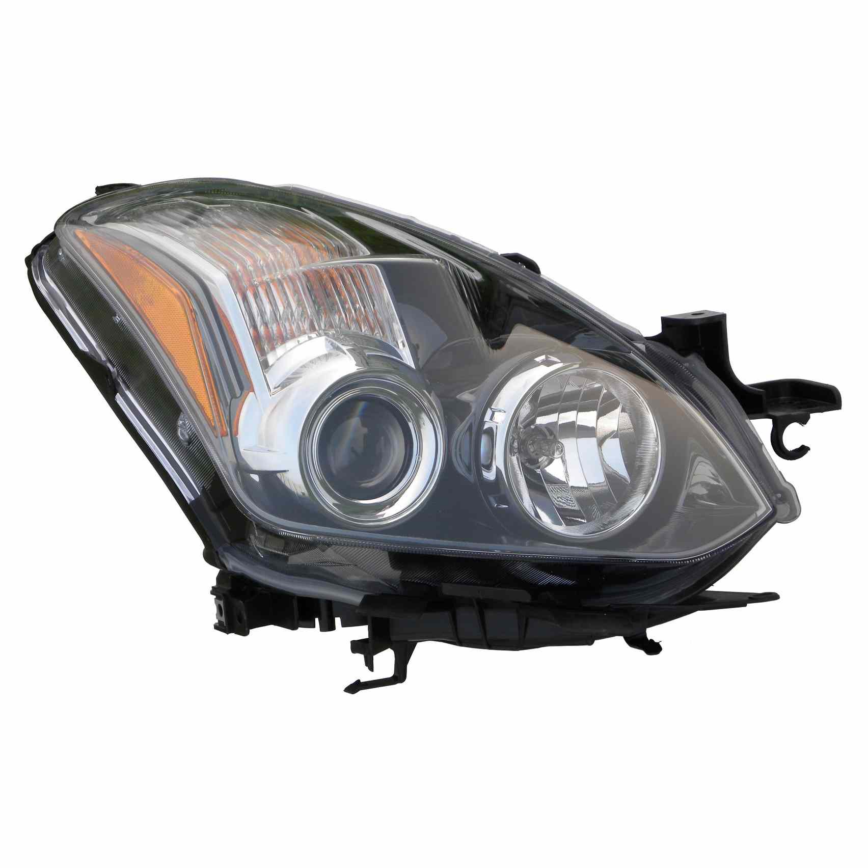 Front View of Right Headlight Assembly EAGLE EYES DS696-B101R