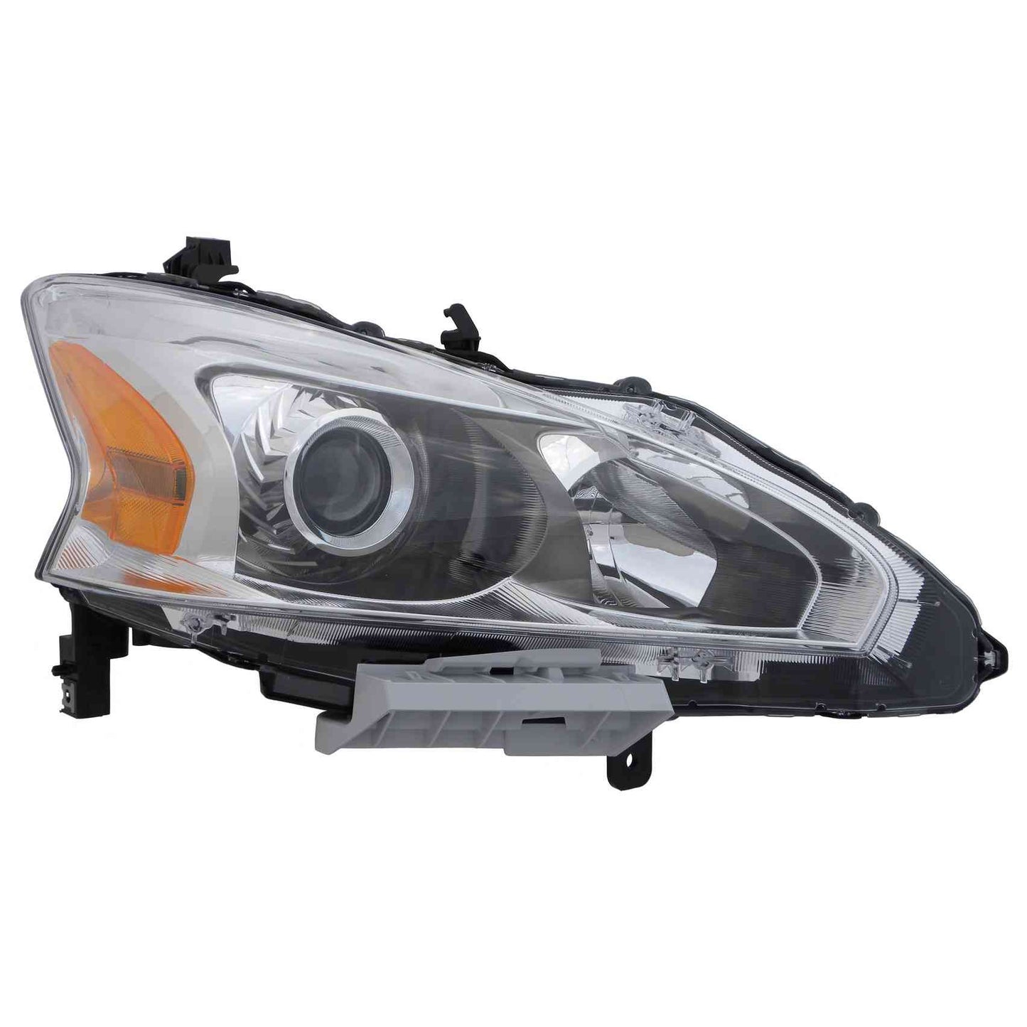 Front View of Right Headlight Assembly EAGLE EYES DS721-B001R