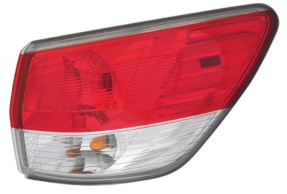 Front View of Right Tail Light Assembly EAGLE EYES DS726-B000R