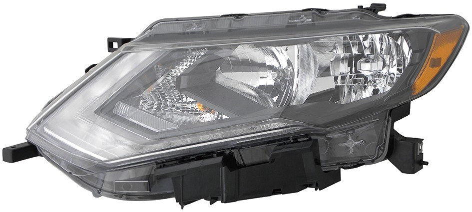 Back View of Left Headlight Assembly EAGLE EYES DS780-B101L