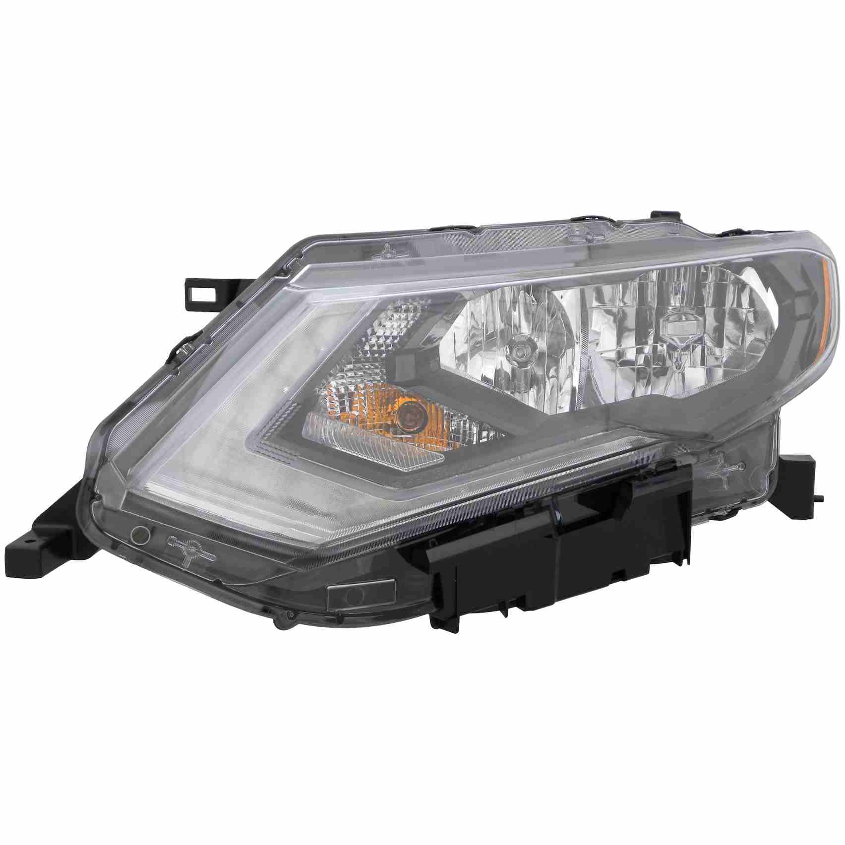 Front View of Left Headlight Assembly EAGLE EYES DS780-B101L