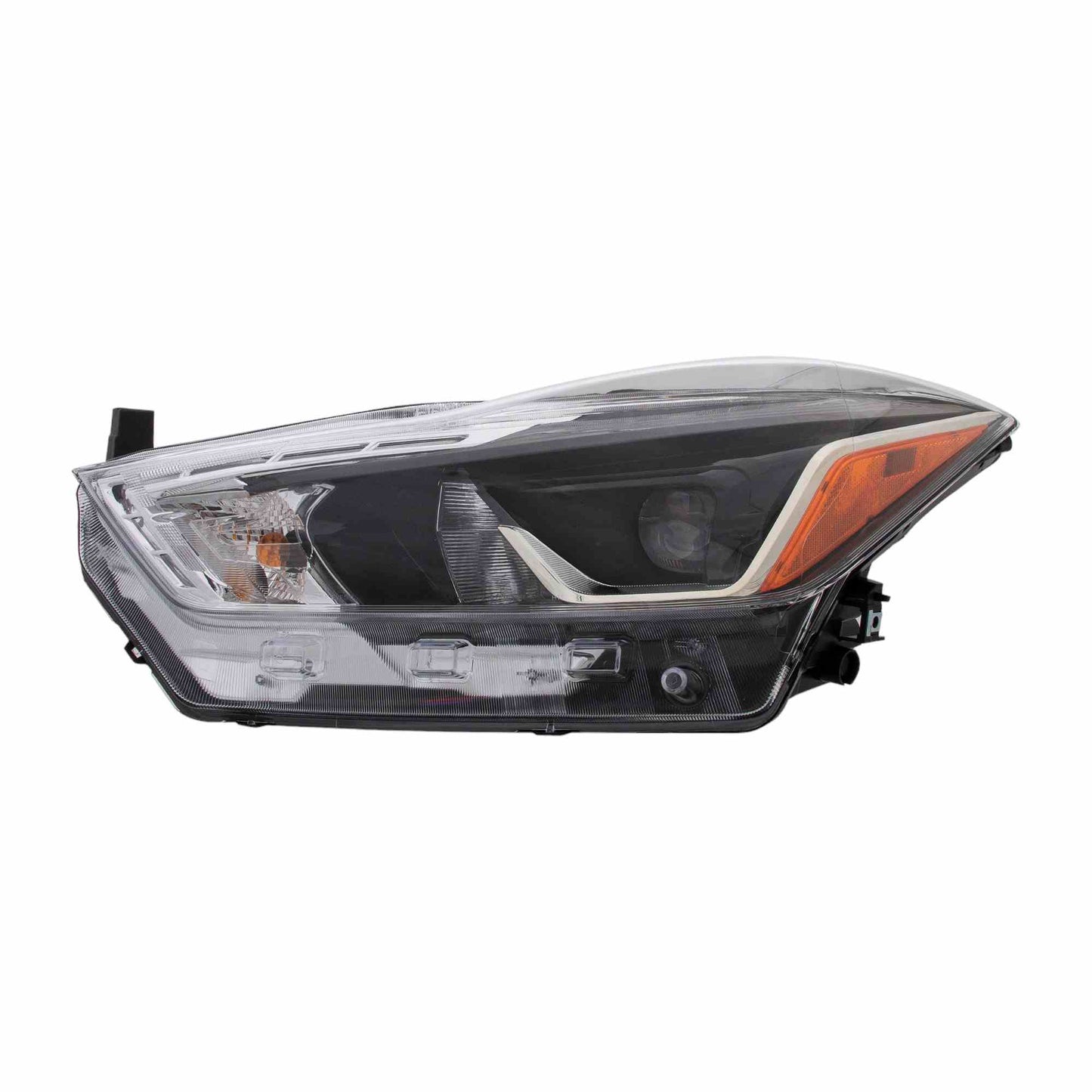 Front View of Left Headlight Assembly EAGLE EYES DS800-B111L