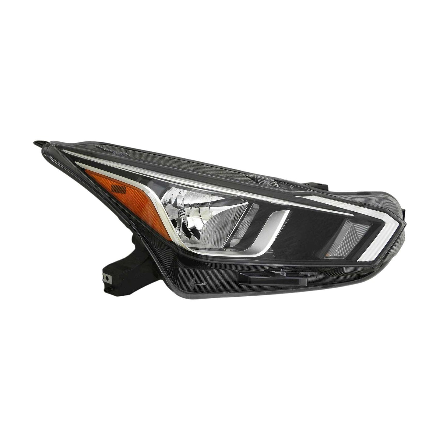 Front View of Right Headlight Assembly EAGLE EYES DS814-B101R