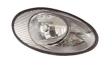 Front View of Right Headlight Assembly EAGLE EYES FR193-B001R