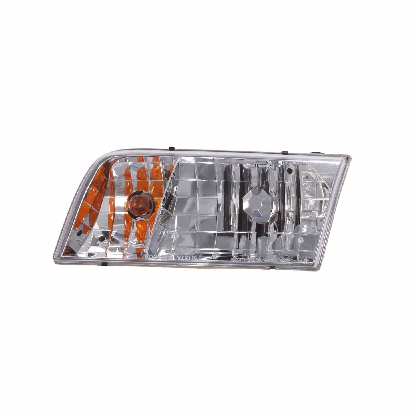 Front View of Left Headlight Assembly EAGLE EYES FR232-B001L