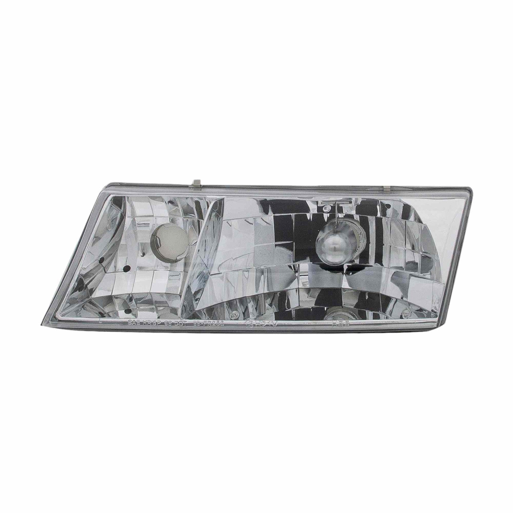 Front View of Right Headlight Assembly EAGLE EYES FR253-B001R