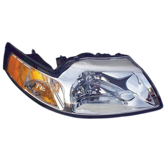 Front View of Right Headlight Assembly EAGLE EYES FR264-B001R