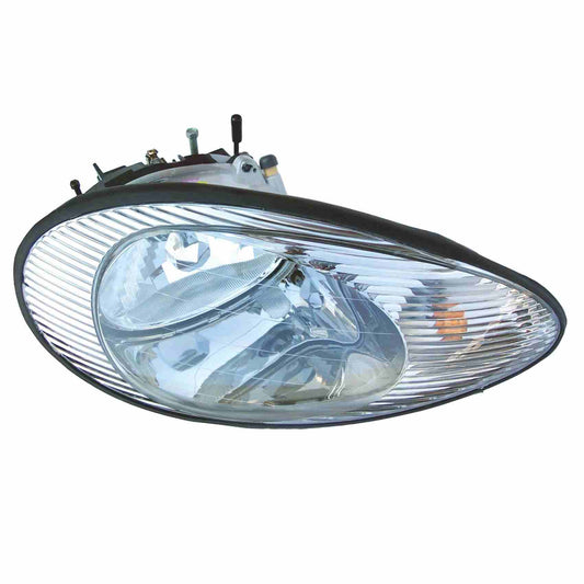 Front View of Right Headlight Assembly EAGLE EYES FR376-B001R