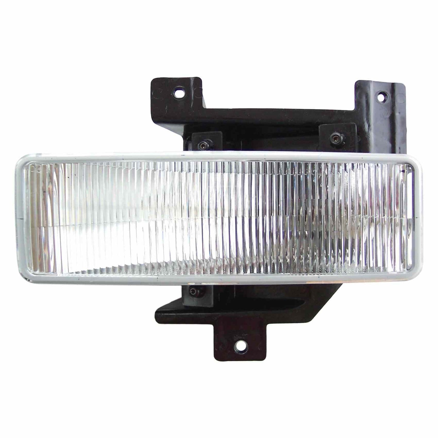 Front View of Left Fog Light Assembly EAGLE EYES FR383-B000L