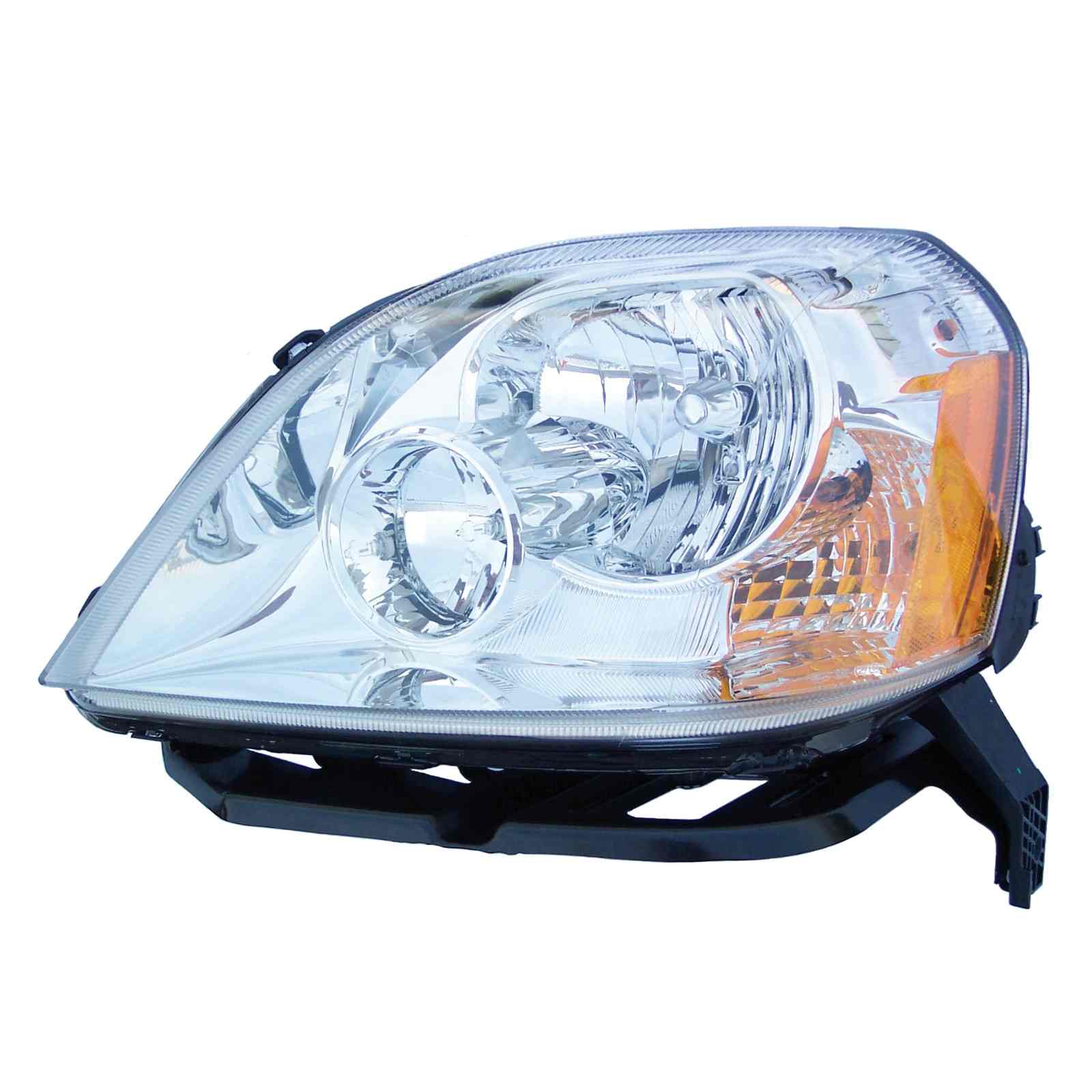 Front View of Left Headlight Assembly EAGLE EYES FR394-B001L