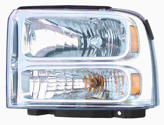 Front View of Left Headlight Assembly EAGLE EYES FR430-B001L