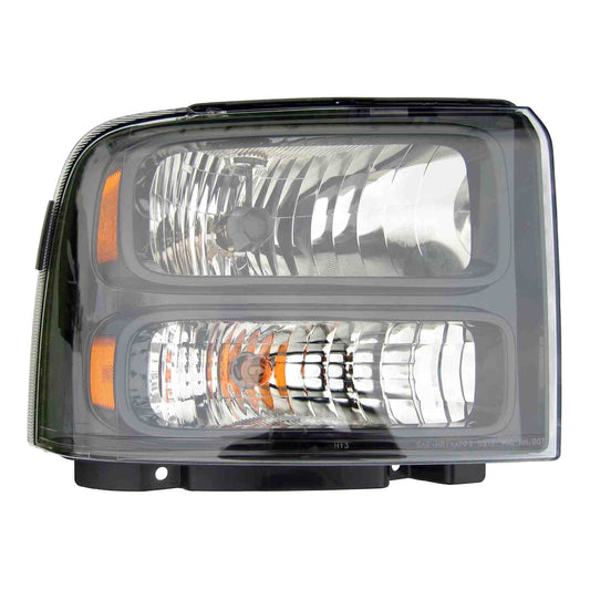 Front View of Right Headlight Assembly EAGLE EYES FR430-B101R