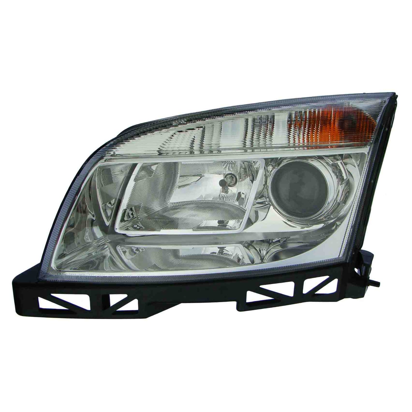 Front View of Left Headlight Assembly EAGLE EYES FR476-B001L