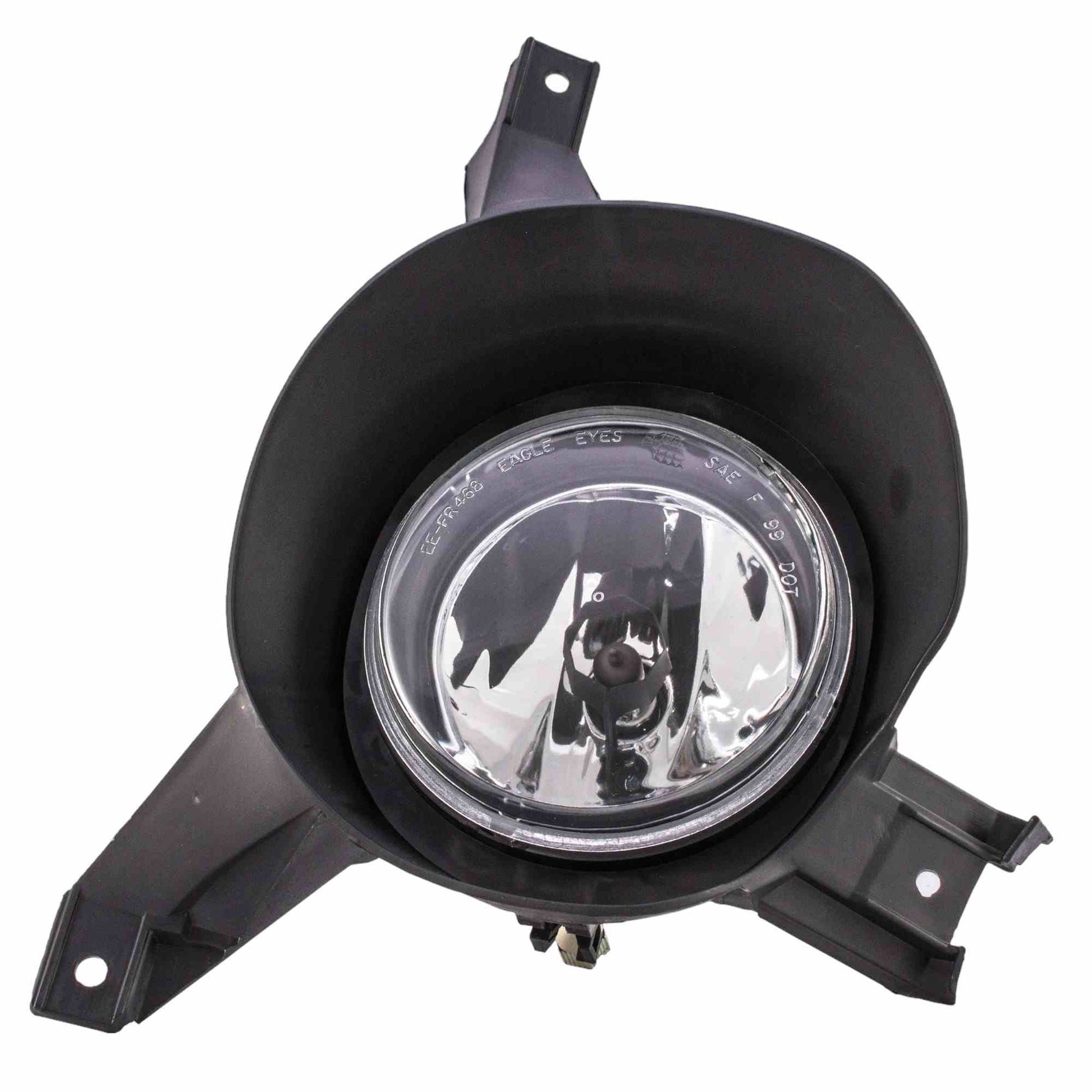 Front View of Left Fog Light Assembly EAGLE EYES FR544-B000L