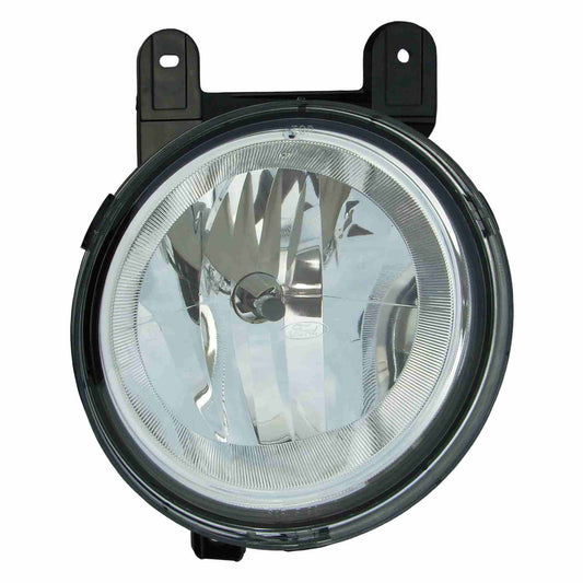 Front View of Right Fog Light Assembly EAGLE EYES FR552-B000R