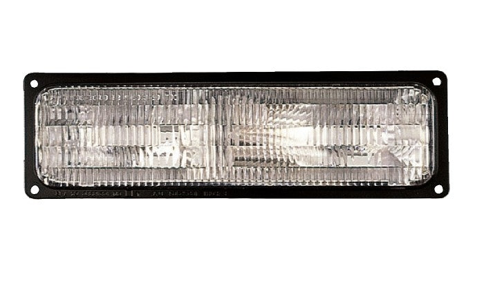 Front View of Right Parking Light Assembly EAGLE EYES GM096-U000R