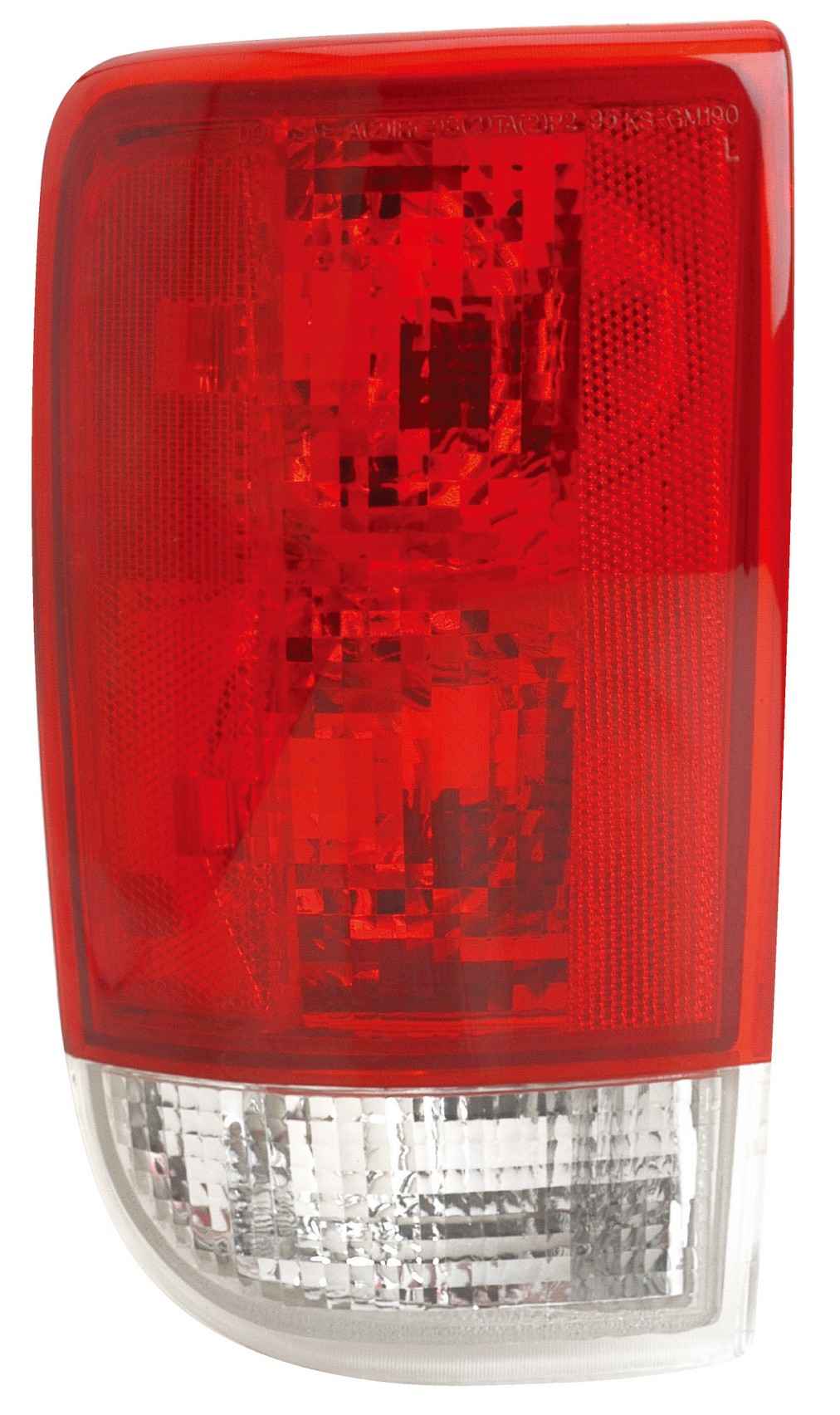 Front View of Left Tail Light Assembly EAGLE EYES GM190-U000L