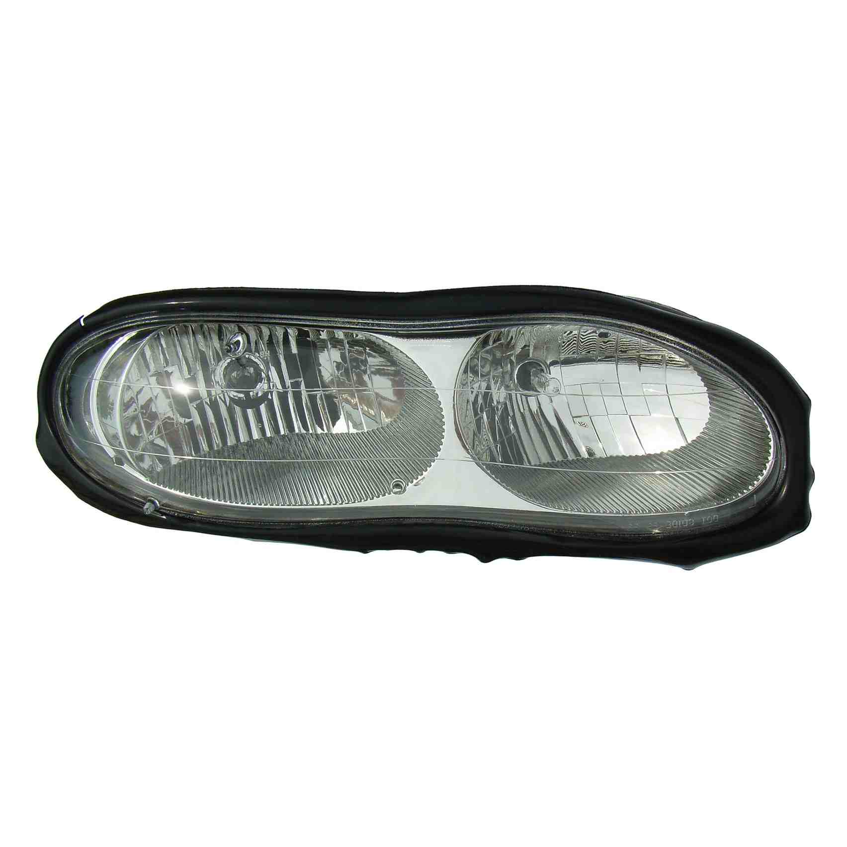 Front View of Right Headlight Assembly EAGLE EYES GM228-B001R