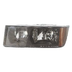 Front View of Left Headlight Assembly EAGLE EYES GM237-B001L