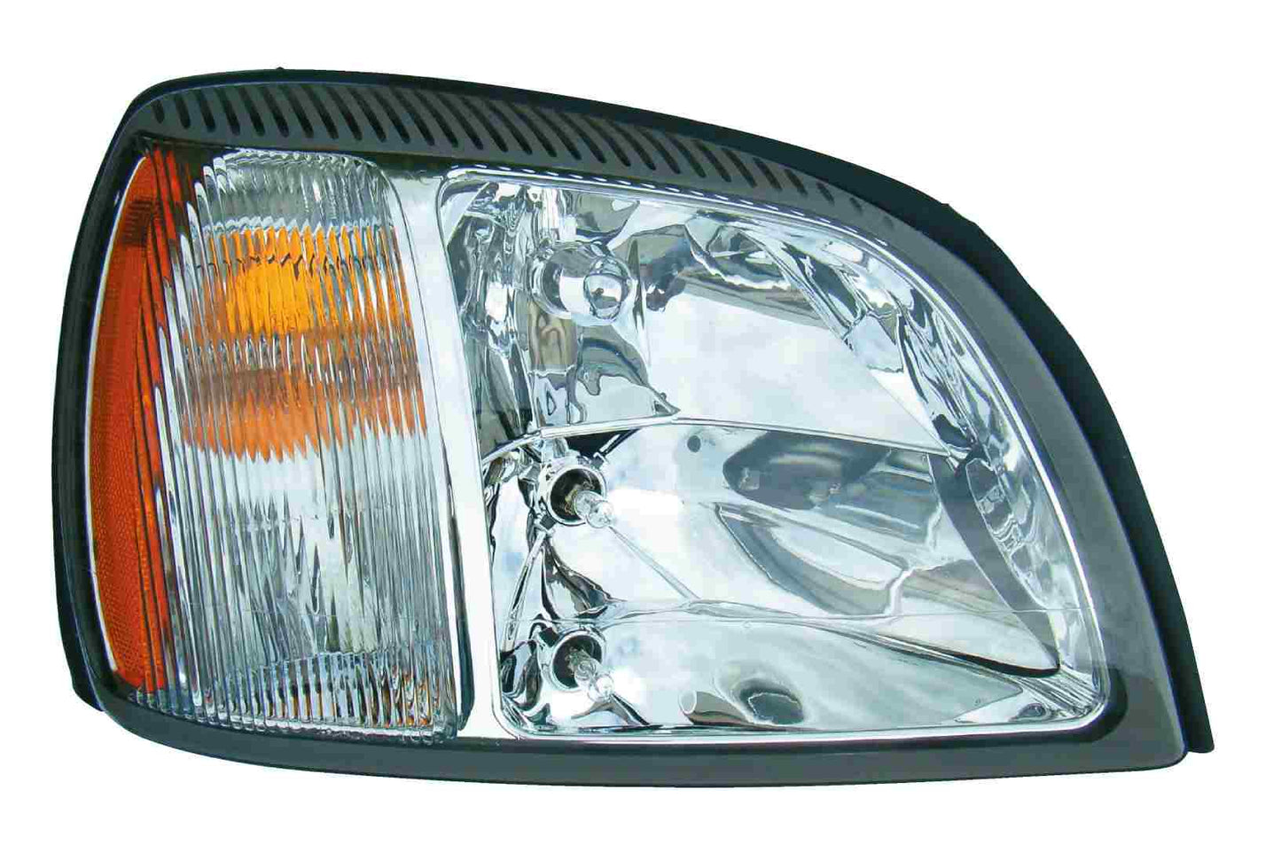 Front View of Right Headlight Assembly EAGLE EYES GM242-B101R