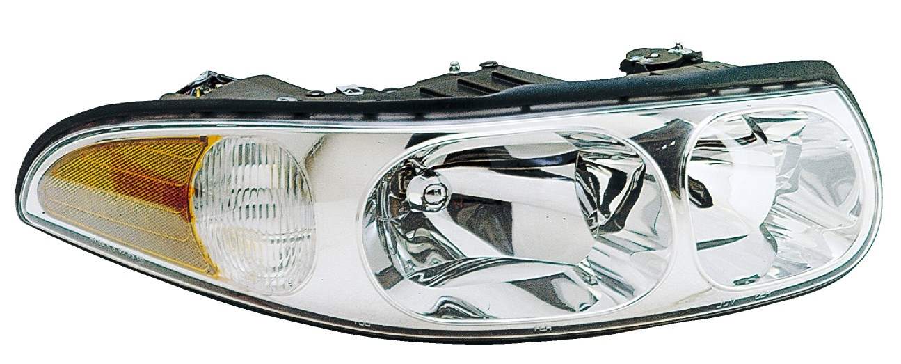 Front View of Right Headlight Assembly EAGLE EYES GM243-B001R