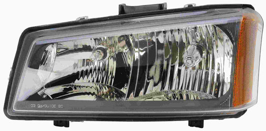 Front View of Left Headlight Assembly EAGLE EYES GM269-B001L