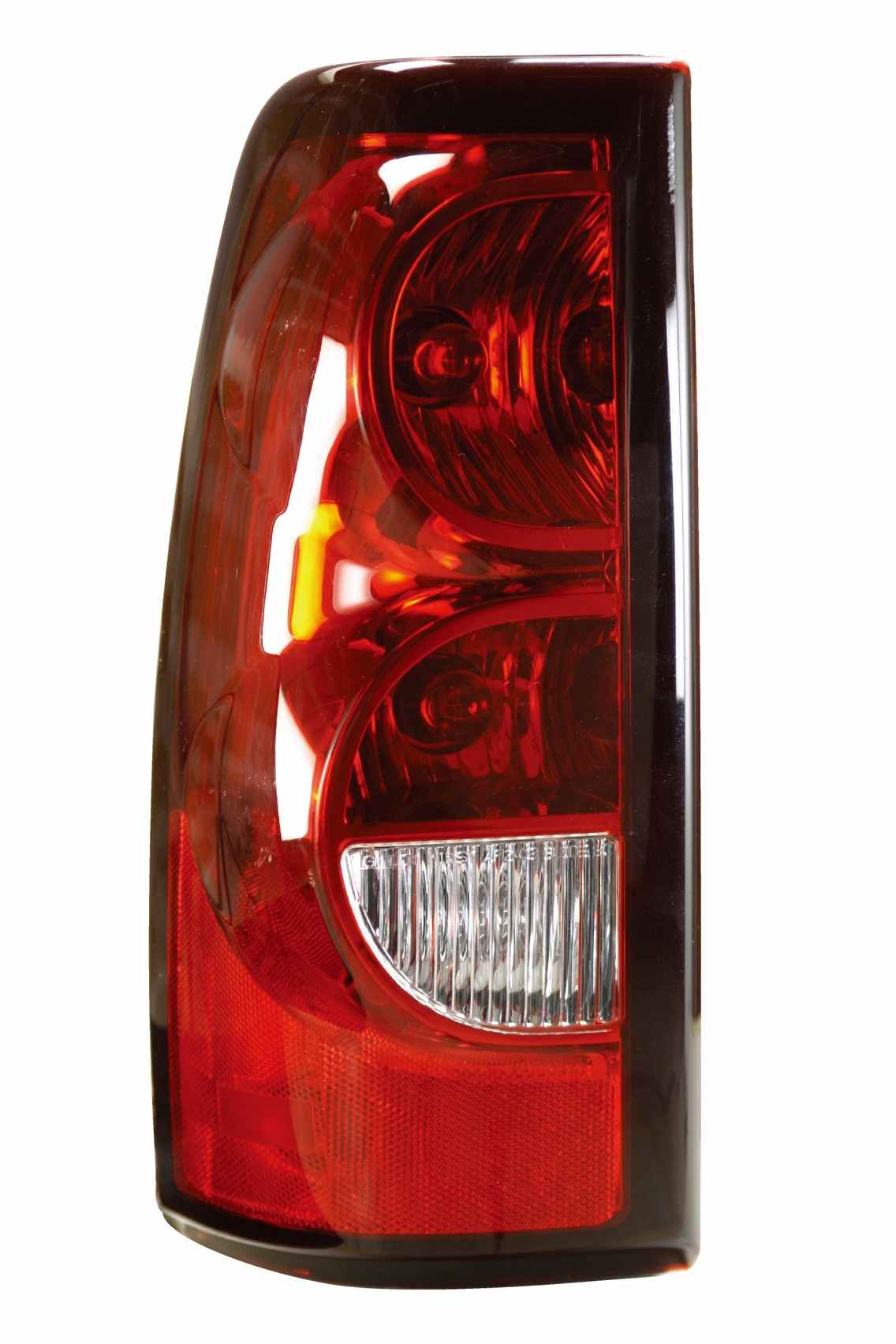 Front View of Left Tail Light Assembly EAGLE EYES GM277-B100L