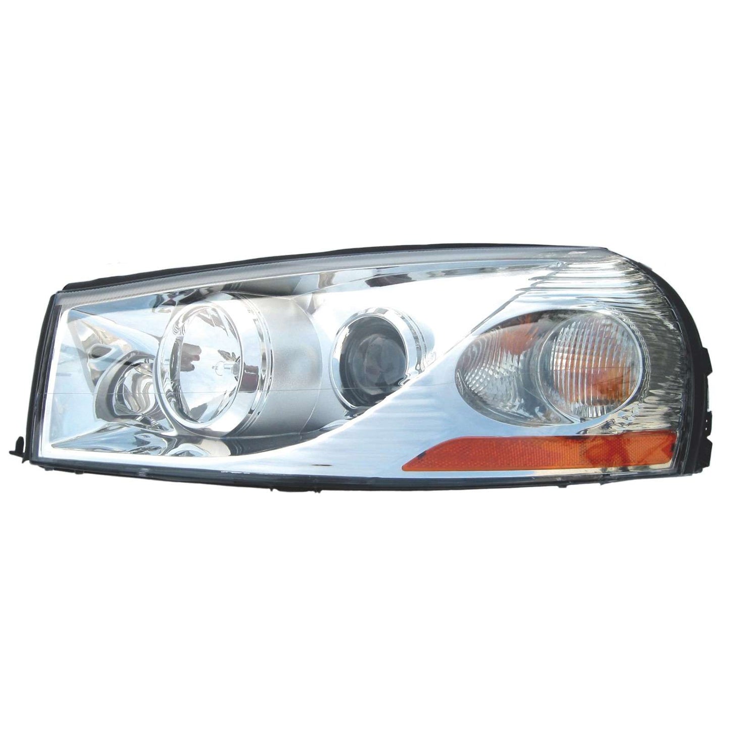 Front View of Left Headlight Assembly EAGLE EYES GM285-B001L